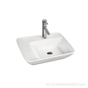 Lavabo de cerámica del recipiente del grifo del cuarto de baño del perfil bajo